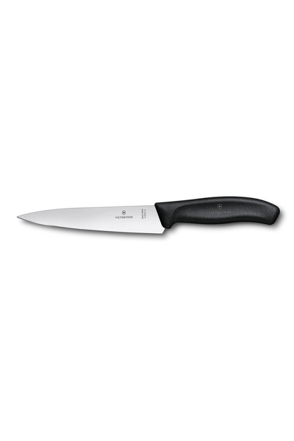 Cutit Pentru Carne Fibrox 6.8003.15B, Lama 15 cm, Negru