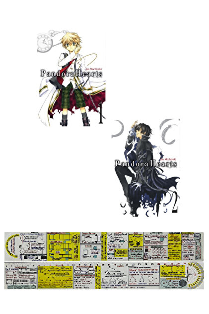 Pandora Hearts グッズセット Kayıp Kıta Yayınları Pandora Hearts 1-2. Ciltler Manga Seti + Özel