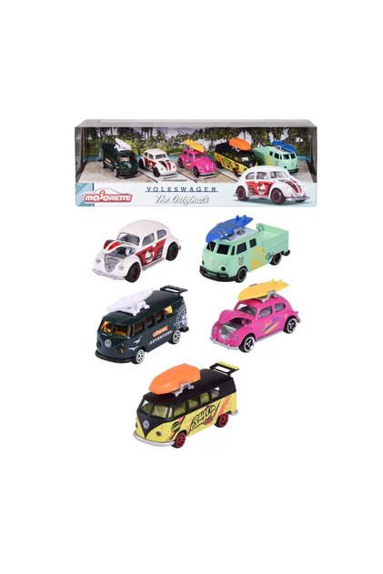 Σετ 5 θέσεων εργασίας Majorette - Volkswagen The Originals
