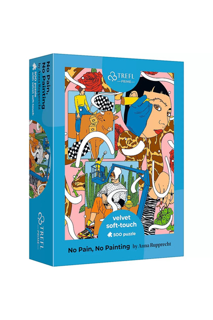 Puzzle 500 piese - Modă feminină - Catifea moale la atingere -