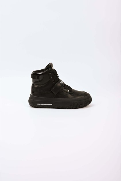 KLJ KUP Strap Hi Mix 40X - Negru Piele & Textil Mono Damă