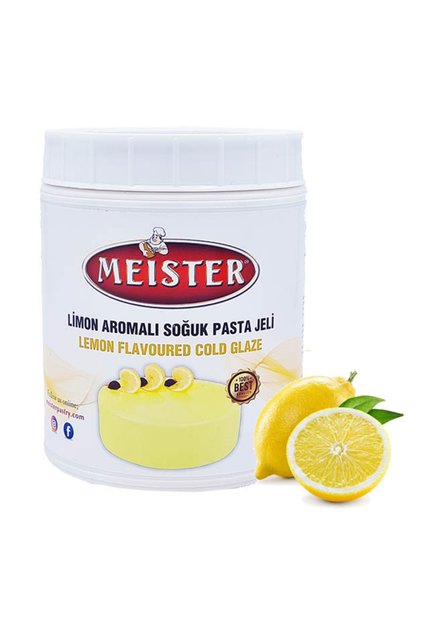 Glazura Oglinda Rece - Lamaie - Galbena - Decorare & Acoperire - Lemon Flavoured Cold Glaze -