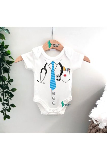 Doctor Baby Bodysuit 100% Cotton