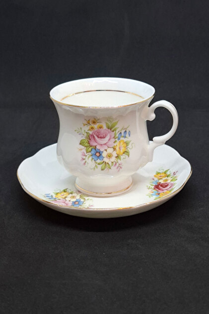 Bone China London Collection Double Coffee Cup 130 ml