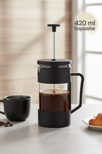 Zcm-7203 French Press 420 ml (Compatible with Herbal Tea & Coffee)