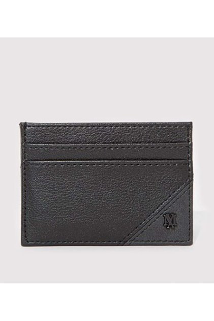 Faux Leather Wallet Sports Wallet Black