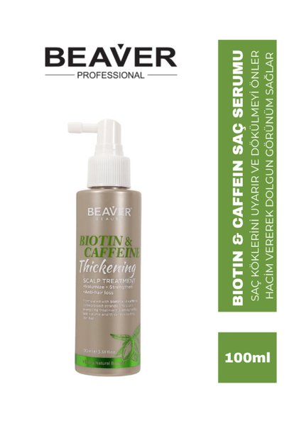 Biotin & Caffeine Thickening Saç Derisi Serumu 100 ml – Güçlendirici & Hacim Destekleyici