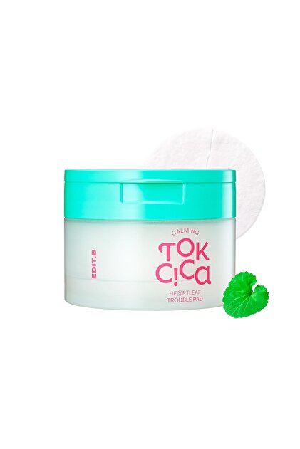 EDIT.B Calming Tok Cica Heartleaf Trouble Pads (70 Sheets)