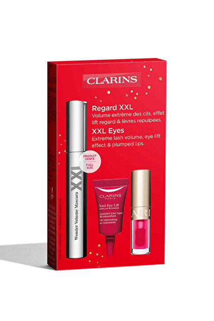 Clarins XXL WONDER VOLUME MASKARA - GÖZ VE DUDAK BAKIM YILBAŞI