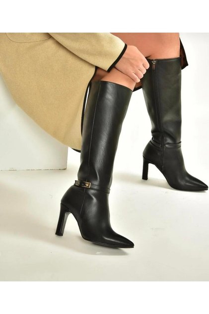 Thick Heeled Women's Boots