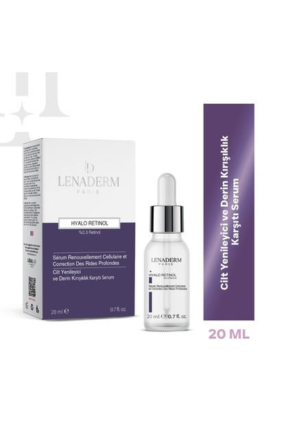 Lenaderm Hyalo Retinol - Cilt Yenileyici ve Derin Kırışıklık