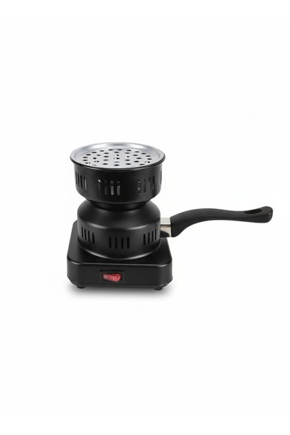 Portable electric charcoal heater with metal plate – fast charcoal ignition without flame