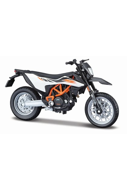 MOTOCICLETA METALICA EDITIE SPECIALA KTM 690 SMC NEGRU SCARA 1 LA 18
