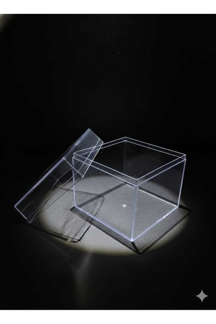 5*5 cm Plexi Box Kina Engagement Wedding 12 Pieces