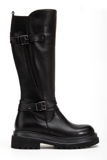 Genuine Leather Women's Winter Boots, Sizes 33-34-35 to 41-42-43