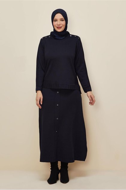 Tricot Suit with Skirt 45872