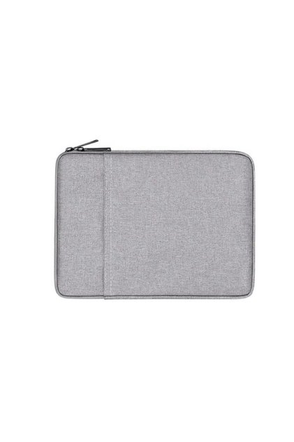 Husă de depozitare pentru laptop, 38x28 cm, gri, cu fermoar