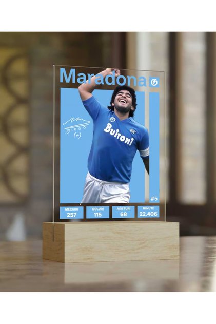 Placheta Maradona – Napoli
