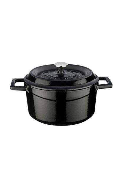 Round Pot Ç20 Trendy Black