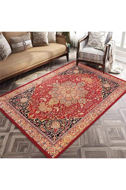 American Style Anti Slip Rugs Soft Modern Carpets 160X230 CM (Cotton Bottomed Imitation Cashmere)