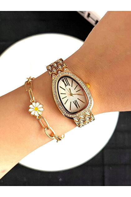 Stoned Snake Model Women's Wristwatch