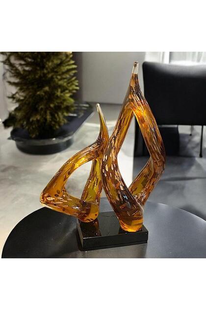 KRİSTAL CAM AMBER DEKOR 22X33CM