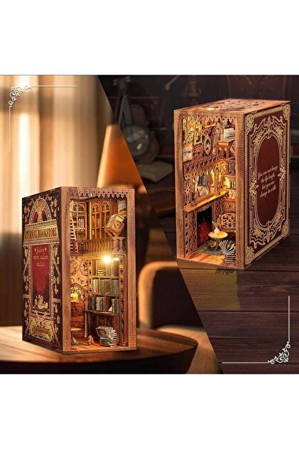 Timber Scent Infinity Bookstore 3D Puzzle Maket - Prime - Fiyatı
