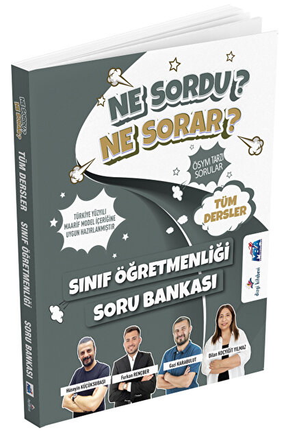 Dizgi Kitap 2026 ÖABT MEB-AGS Sınıf Öğretmenliği Ne Sordu Ne Sorar
