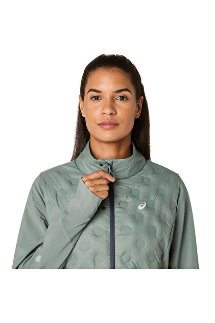 Asics ROAD WINTER JACKET Kadın Mavi Ceket 2012D069-400 - Fiyatı