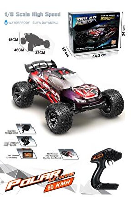 Tıfıl Toys Büyük Boy Kumandalı Yüksek Hızlı Elektrikli Suya