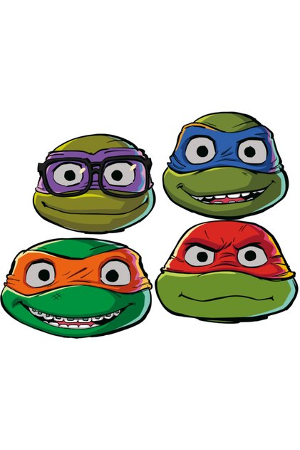 Set 6 figurine Teenage Mutant Ninja Turtle