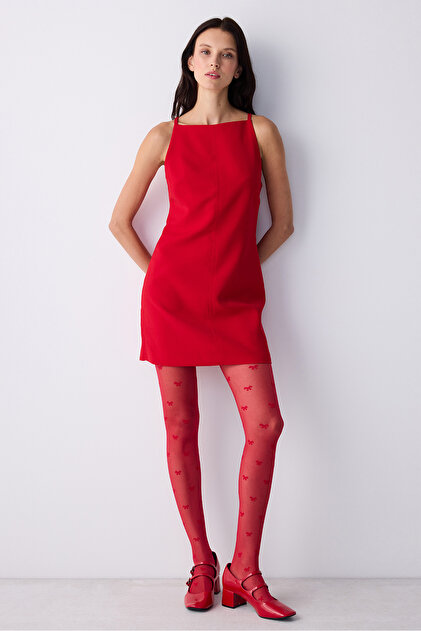 Ciorapi cu model BOWTİE RED L/XL