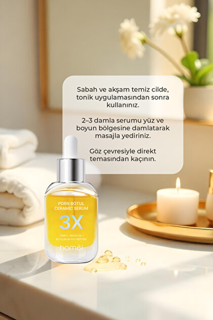 HAMEL 3X PDRN Botul Sodium DNA Botoks Etkili Doku Onarıcı Ceramic