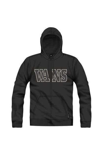 Varcity Zip-B Erkek Sweat Shirt VN000HWUBLK1 Siyah-S