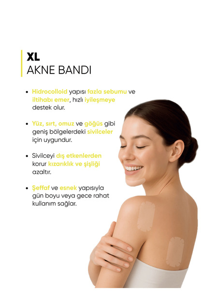 mia klinika XL Yüz ve Vücut Akne Bandı - Fiyatı, Yorumları