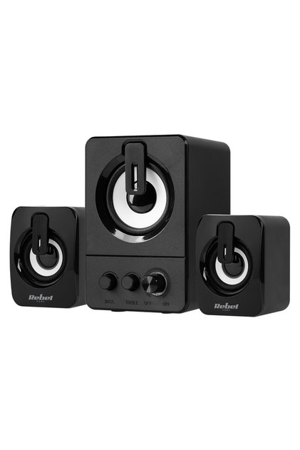 Boxe Rebel KOM1160, 2.1, 11 W (Negru)