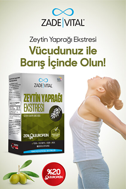 Zade Vital Zeytin Yaprağı Ekstresi 60 Kapsül Fiyatı, Yorumları