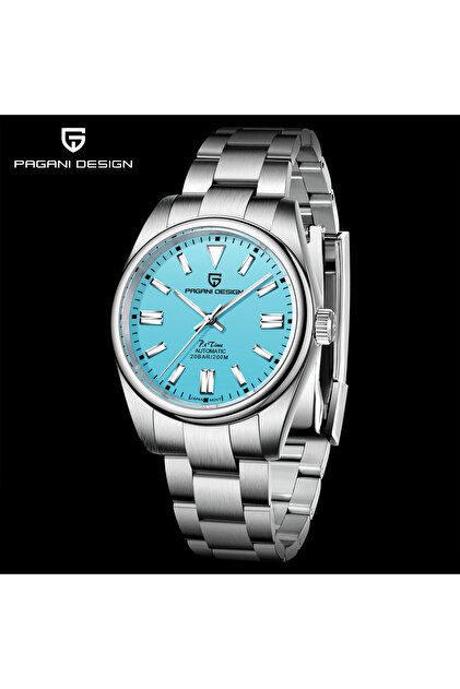 Pagani design PD-1690 Oyster Perpetual 38MM 200M Su Geçrmez Japon