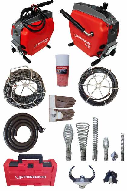 Rothenberger R650 Profesyonel Kanal Gider Açma Makinesi - Fiyatı