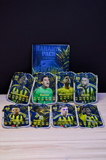 BERKANTTP Yeni Sezon Kanarya Fut Card Paketi - Fiyatı, Yorumları