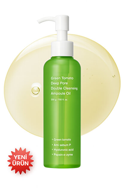 SUNGBOON EDITOR Green Tomato Double Cleansing Ampoule Oil / Çift