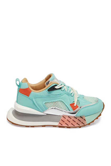 Tergan Mavi Deri-Tekstil Kadın Sneaker - K24I1AY67333-I40 - Fiyatı