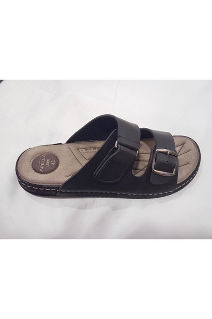 Men's Soft Sole Adjustable Double Banded Slippers