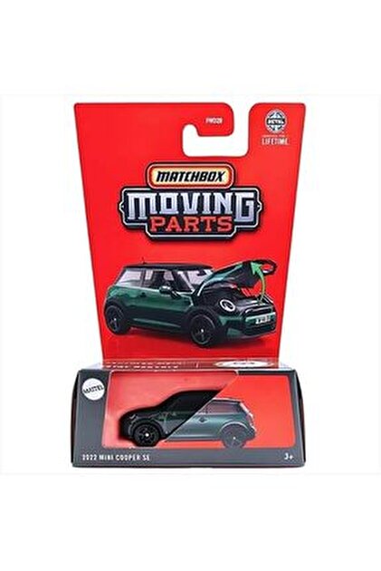 HOT WHEELS Matchbox Moving Parts 2022 Mini Cooper SE 1:64 Metal