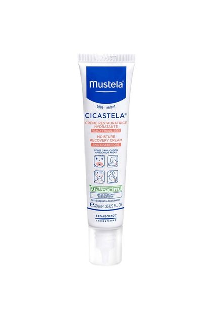Mustela Cicastela Moisture Restoring Face Cream, suitable for dry skin, 40 ml