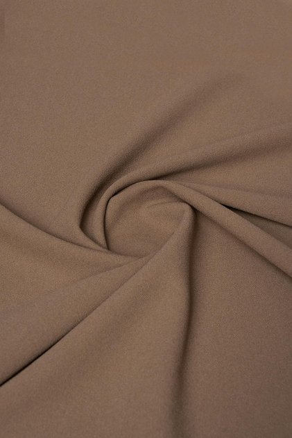Scuba Crepe Mink Color Knitted Fabric