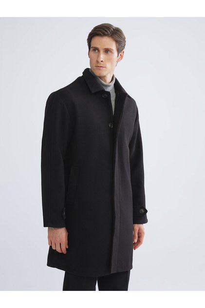 Lcw Vision Standard Fit Men's Cashmere Coat