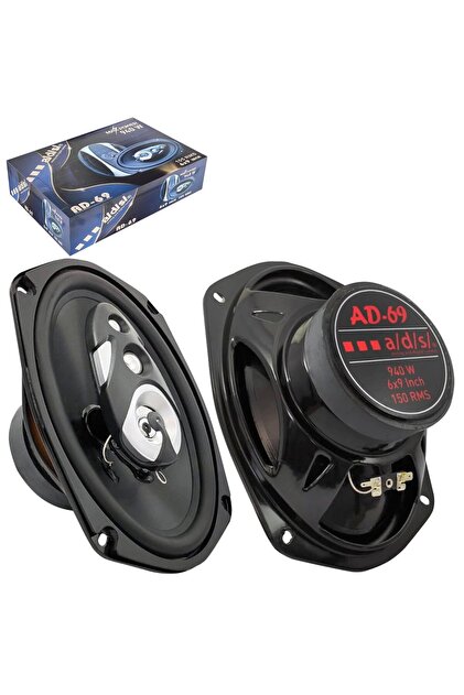 woodstar ADS AD-69 Oto Hoparlör Oval 6X9 İnç 940 Watt (105Rms