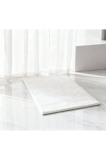 Conques Bath Mat - White - 50X80 cm