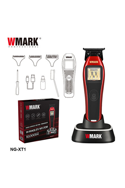 Wmark Vector Motor Detail Trimmer (Type-C şarjlı, 2 yedek kapaklı